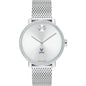 UVA Women's Movado Bold with Crystal Bezel & Mesh Bracelet Shot #2
