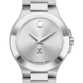 UVA Women&#39;s Movado Collection Stainless Steel Watch with Silver Dial Shot #1