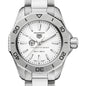 UVA Women's TAG Heuer Steel Aquaracer with Silver Dial Shot #1