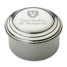 UVM Pewter Keepsake Box Shot #1