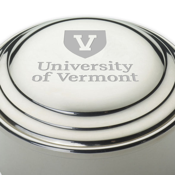 UVM Pewter Keepsake Box Shot #2