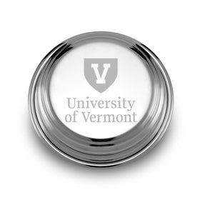 UVM Pewter Paperweight Shot #1