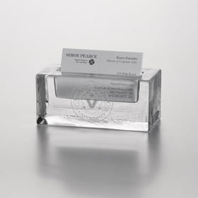 Vanderbilt Glass Business Cardholder by Simon Pearce Shot #1