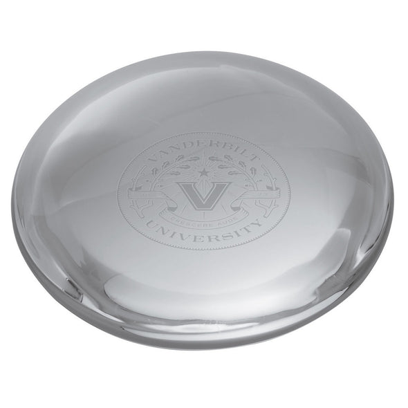 Vanderbilt Glass Dome Paperweight by Simon Pearce Shot #2