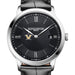 Vanderbilt Men's Baume et Mercier 40mm Classima Quartz Watch with Black Dial & Black Leather Strap