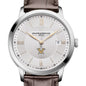 Vanderbilt Men's Baume et Mercier 40mm Classima Quartz Watch with Silver Dial & Dark Brown Leather Strap Shot #1