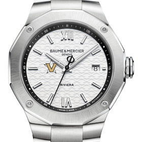 Vanderbilt Men's Baume et Mercier 42mm Riviera Watch with White Dial & Bracelet Shot #1