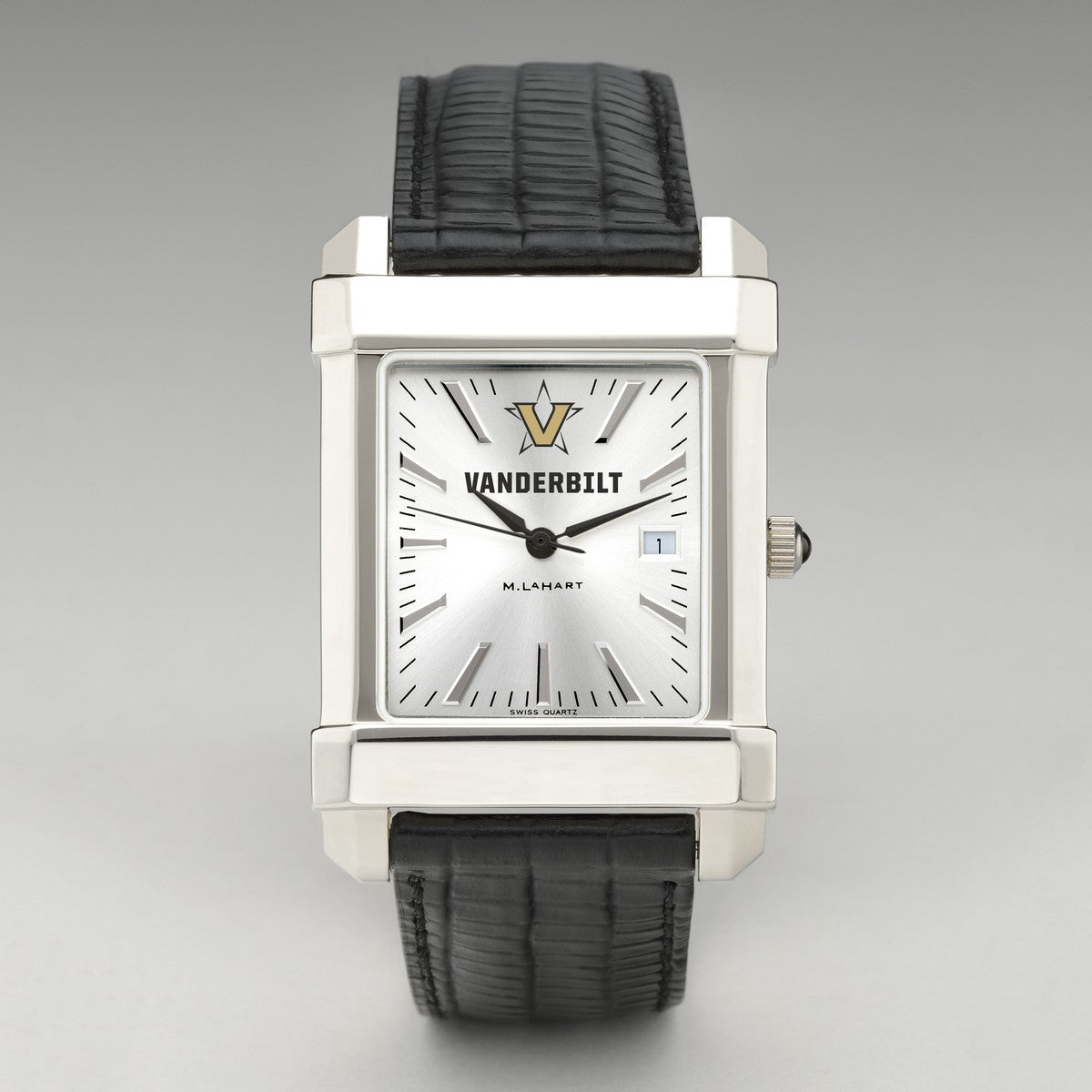 Vanderbilt Men's Collegiate Watch with Leather Strap | M.LaHart & Co.