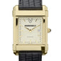 Vanderbilt Men's Gold Quad with Leather Strap Shot #1