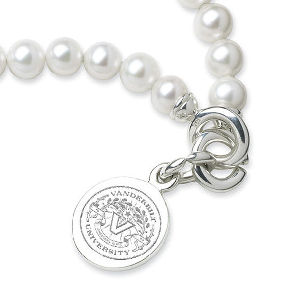 Vanderbilt Pearl Bracelet with Sterling Charm Shot #2