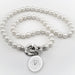Vanderbilt Pearl Necklace with Sterling Silver Charm
