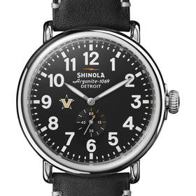 Vanderbilt Shinola Watch, The Runwell 47 mm Black Dial Shot #1