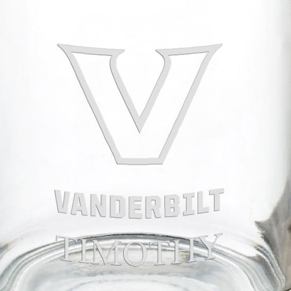 Vanderbilt University 13 oz Glass Coffee Mug Shot #3