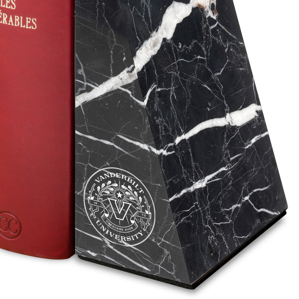 Vanderbilt University Marble Bookends by M.LaHart Shot #2