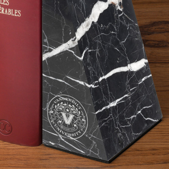 Vanderbilt University Marble Bookends by M.LaHart Shot #3