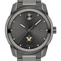Vanderbilt University Men's Movado BOLD Gunmetal Grey with Date Window Shot #1