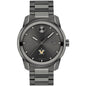 Vanderbilt University Men's Movado BOLD Gunmetal Grey with Date Window Shot #2