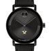 Vanderbilt University Men's Movado BOLD with Black Leather Strap