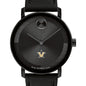 Vanderbilt University Men's Movado BOLD with Black Leather Strap Shot #1
