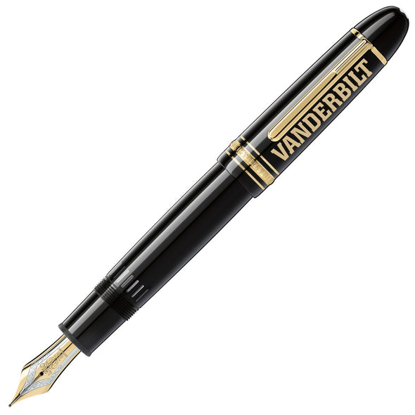 Vanderbilt University Montblanc Meisterstück 149 Fountain Pen in Gold Shot #1