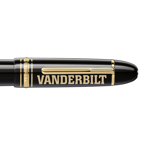 Vanderbilt University Montblanc Meisterstück 149 Fountain Pen in Gold Shot #2