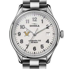 Vanderbilt University Shinola Watch, The Vinton 38 mm Alabaster Dial at M.LaHart &amp; Co. Shot #1