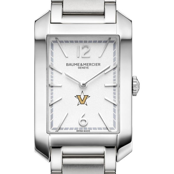 Vanderbilt Women's Baume et Mercier 35X22mm Hampton Watch with Silver Dial & Bracelet Shot #1