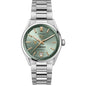 Vanderbilt Women's TAG Heuer Steel Carrera with Green Dial Shot #2