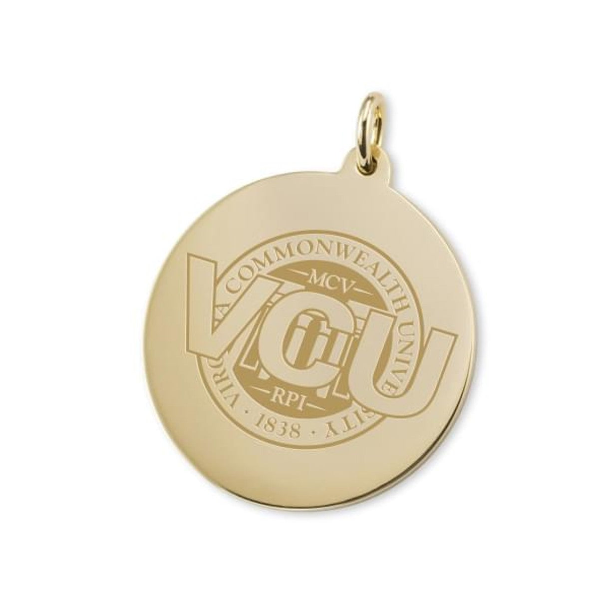 VCU 18K Gold Charm | M.LaHart & Co.