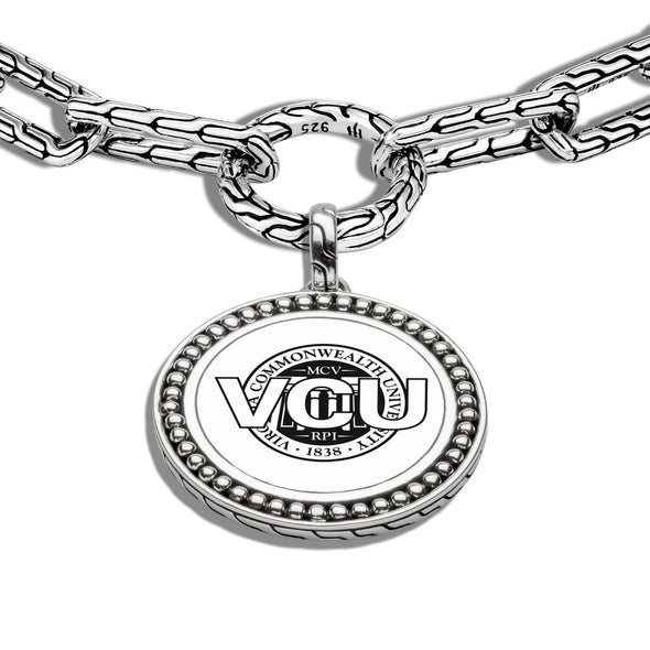 VCU Amulet Bracelet by John Hardy with Long Links and Two Connectors Shot #3