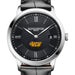 VCU Men's Baume et Mercier 40mm Classima Quartz Watch with Black Dial & Black Leather Strap