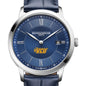 VCU Men's Baume et Mercier 40mm Classima Quartz Watch with Blue Dial & Dark Blue Leather Strap Shot #1