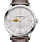 VCU Men's Baume et Mercier 40mm Classima Quartz Watch with Silver Dial & Dark Brown Leather Strap Shot #1