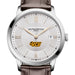 VCU Men's Baume et Mercier 40mm Classima Quartz Watch with Silver Dial & Dark Brown Leather Strap