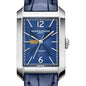 VCU Men's Baume et Mercier 43X27mm Hampton Automatic Watch with Blue Dial & Blue Leather Strap Shot #1