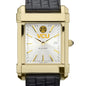 VCU Men's Gold Watch with 2-Tone Dial & Leather Strap at M.LaHart & Co. Shot #1