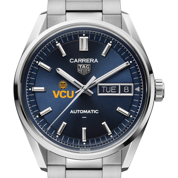 VCU Men's TAG Heuer Carrera Day-Date with Blue Dial Shot #1
