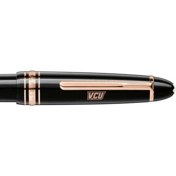 VCU Montblanc Meisterstück LeGrand Ballpoint Pen in Red Gold Shot #2