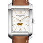 VCU Women's Baume et Mercier 35X22mm Hampton Watch with Silver Dial & Tan Leather Strap Shot #1