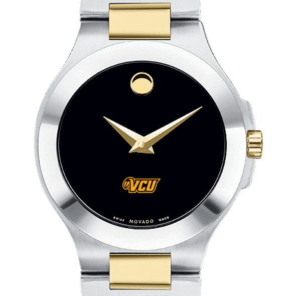 VCU Women&#39;s Movado Collection Two-Tone Watch with Black Dial Shot #1