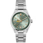 VCU Women's TAG Heuer Steel Carrera Automatic with Green Dial Shot #2