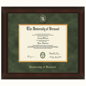Vermont Diploma Frame - Excelsior Shot #1