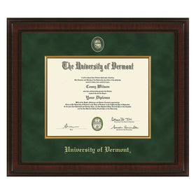 Vermont Diploma Frame - Excelsior Shot #1