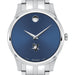 Vermont Men's Movado Collection Stainless Steel Watch with Blue Dial