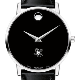 Vermont Men&#39;s Movado Museum with Leather Strap Shot #1