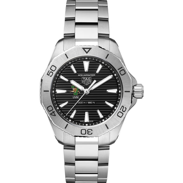 Vermont Men&#39;s TAG Heuer Steel Aquaracer with Black Dial Shot #2