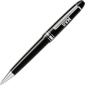 Vermont Montblanc Meisterstück Midsize Platinum-Coated Ballpoint Pen Shot #1