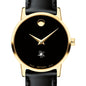 Vermont Women's Movado Gold Museum Classic Leather Shot #1