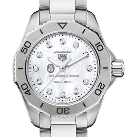 Vermont Women&#39;s TAG Heuer Steel Aquaracer with Diamond Dial Shot #1