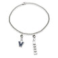 Villanova Class Year Sterling Silver Anklet Shot #4